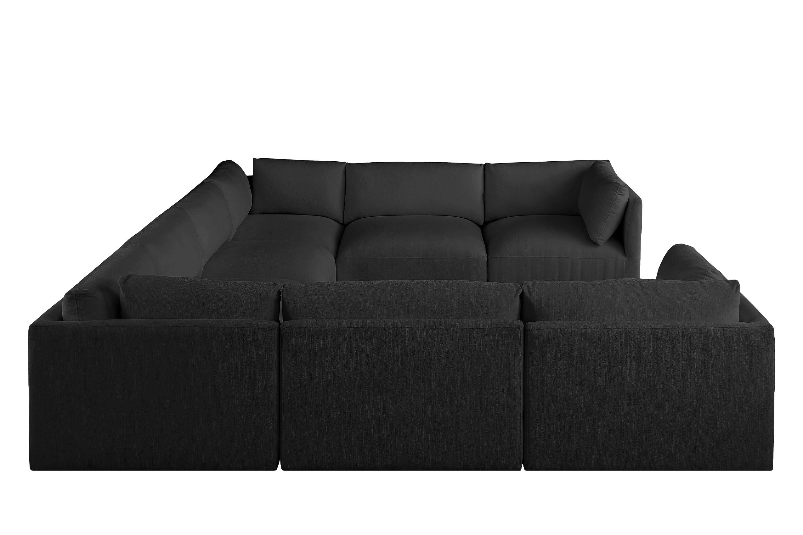 

    
696Black-Sec8A Meridian Furniture Modular Sectional Sofa
