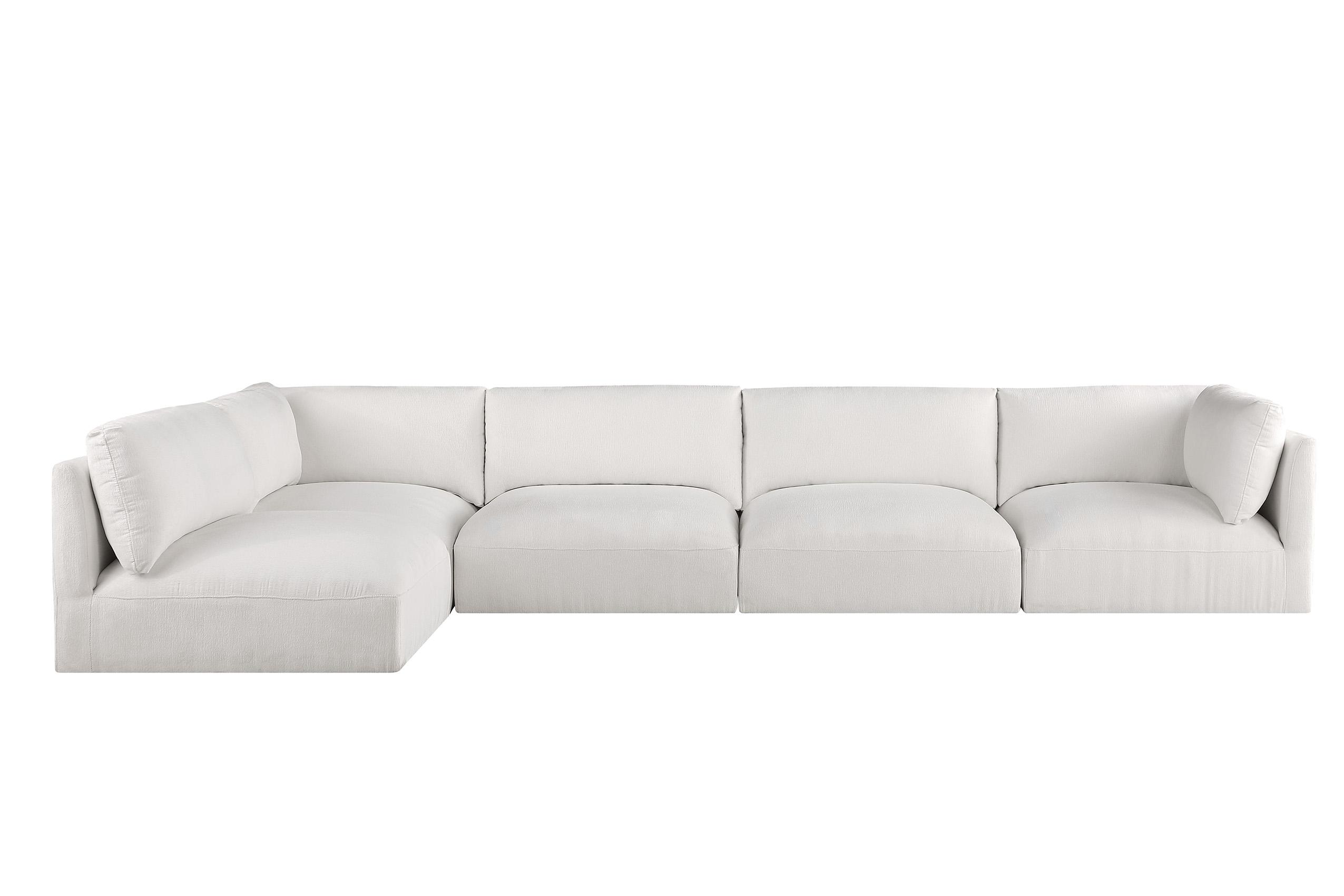 

    
696Cream-Sec5B Meridian Furniture Modular Sectional Sofa
