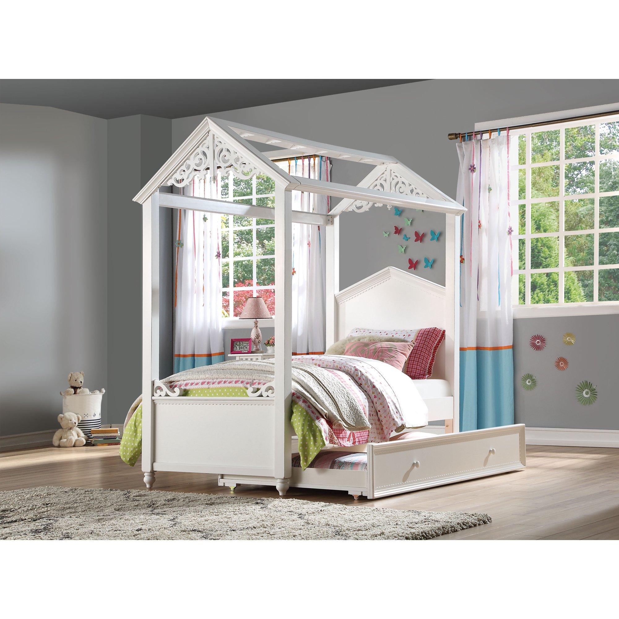 

                    
Acme Furniture Rapunzel Full Size Bed White  Purchase 
