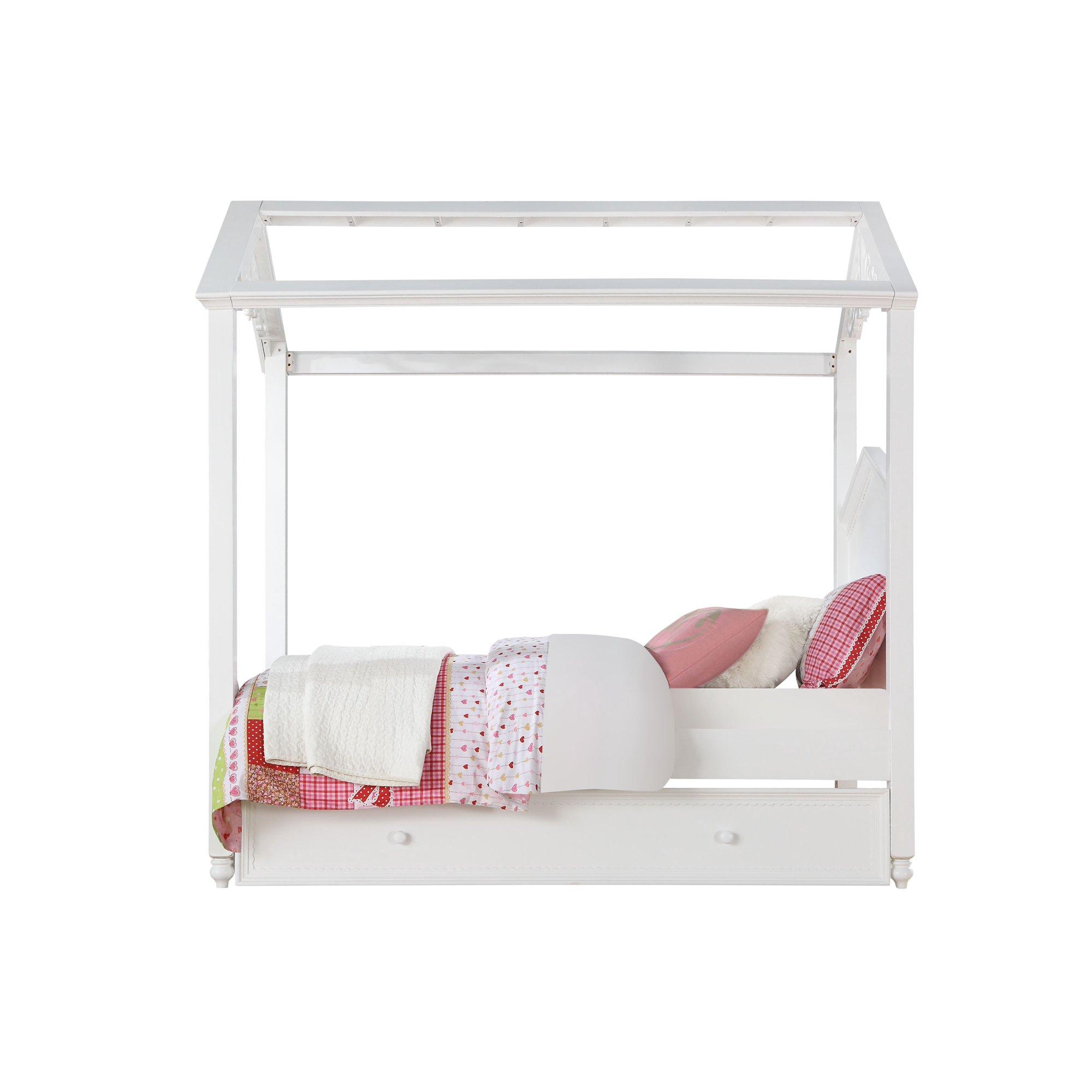 

    
Acme Furniture Rapunzel Twin bed White 37350T
