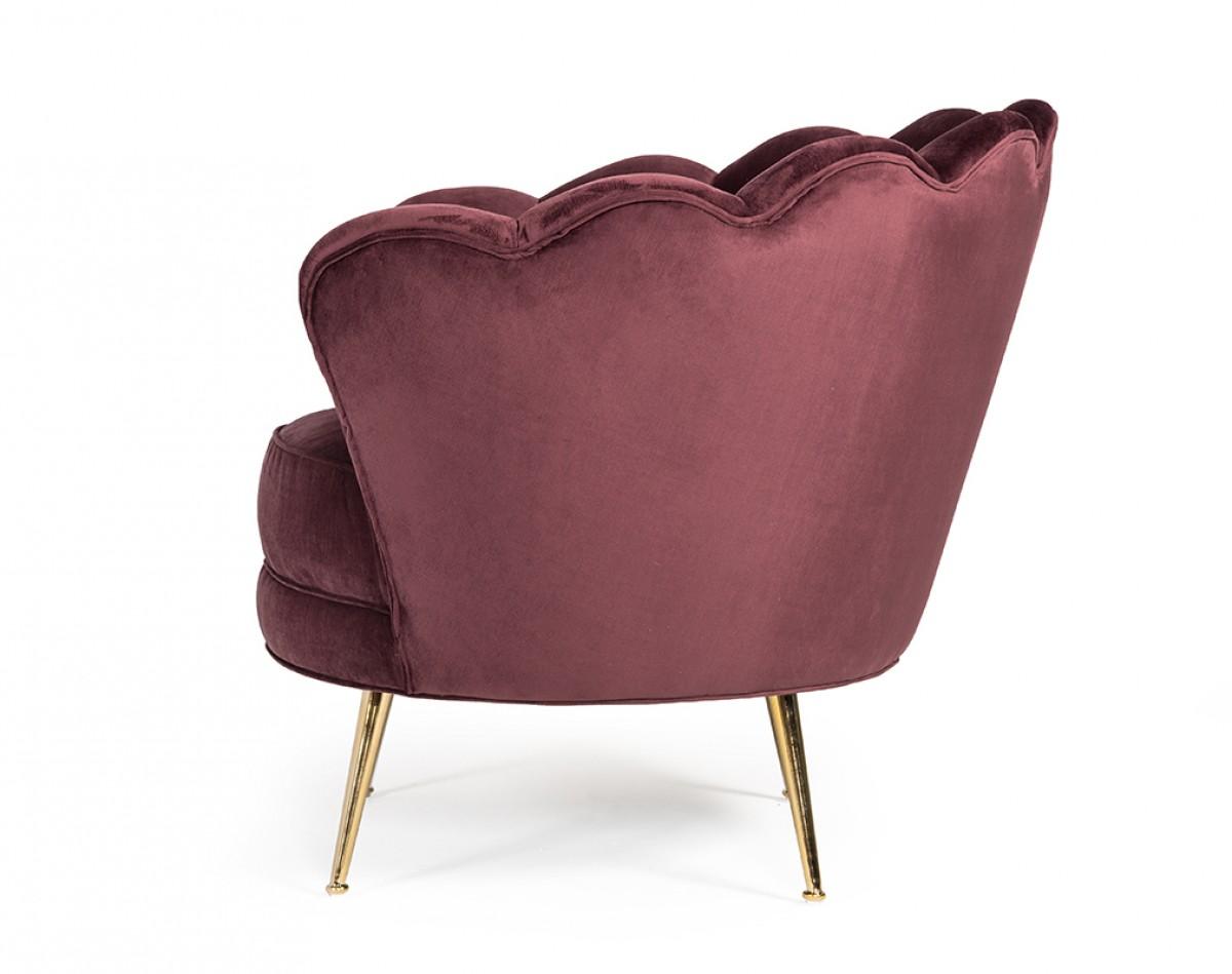 

                    
VIG Furniture Divani Casa Selva Accent Chair Rust/Gold Fabric Purchase 

