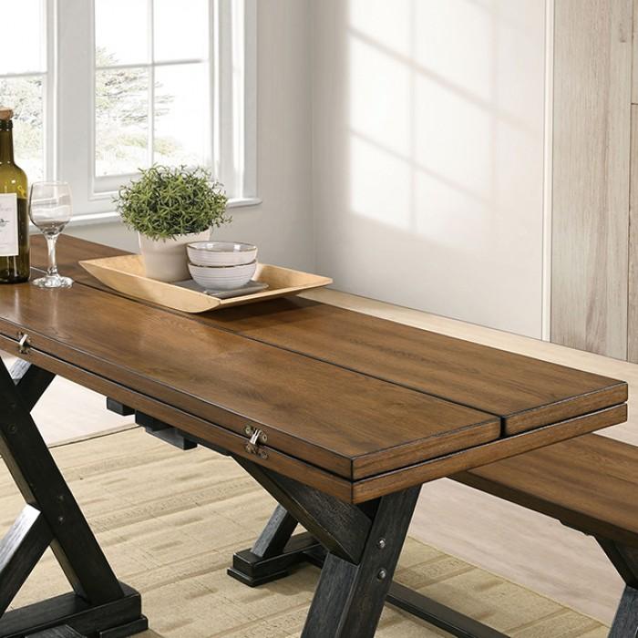

    
CM3167A-T Furniture of America Dining Table
