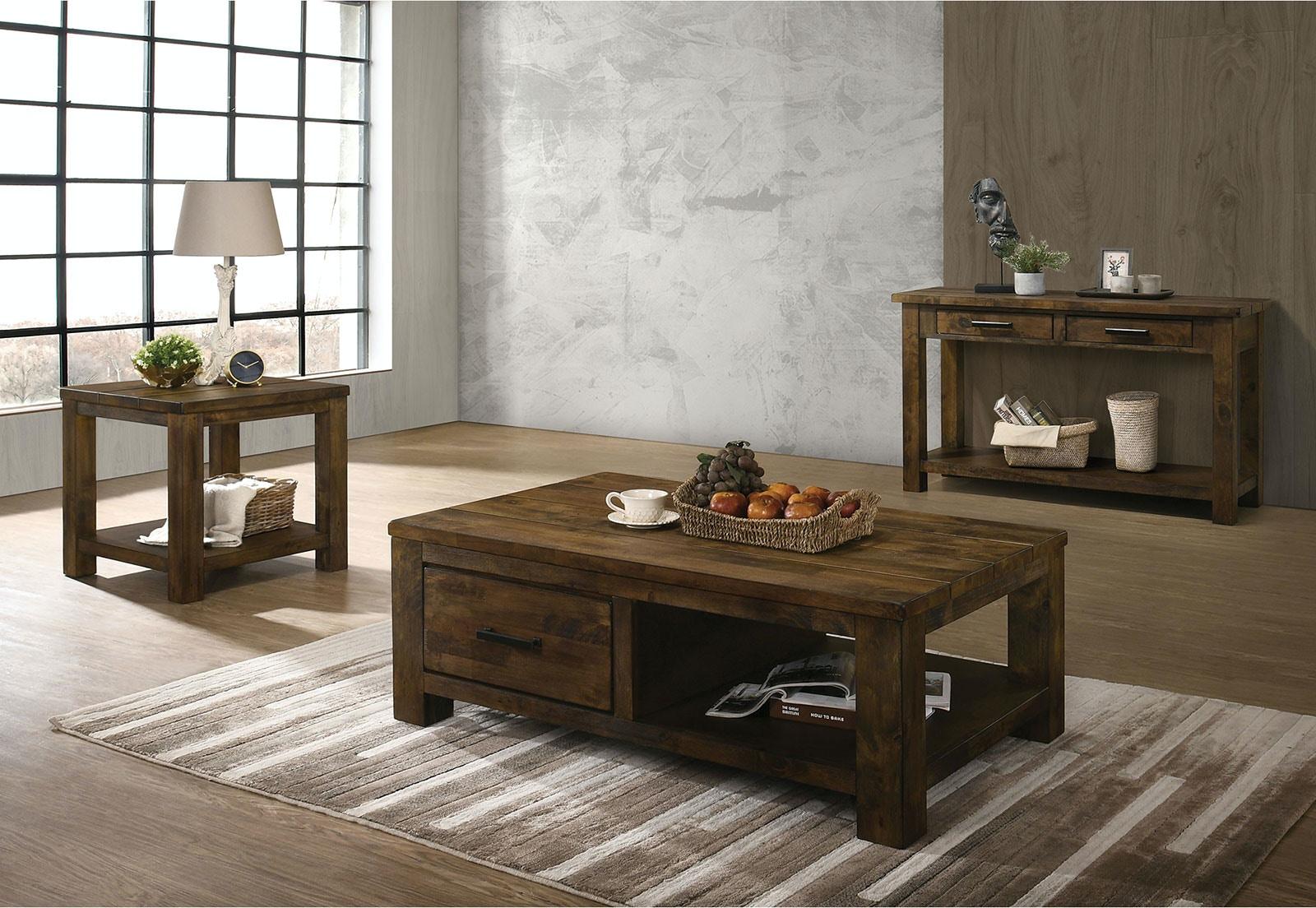 

    
Furniture of America CM4910C Spring Coffee Table Oak CM4910C
