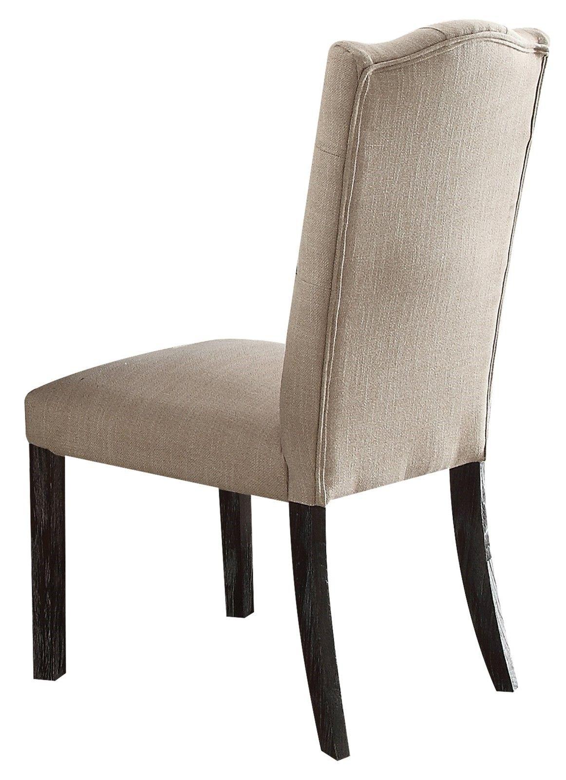 

    
Acme Furniture Gerardo Dining Chair Set Beige 60822-2pcs
