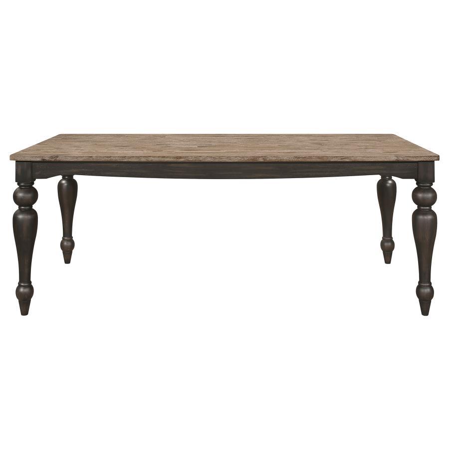 

                    
Coaster Bridget Dining Table 108221-T Dining Table Charcoal/Brown  Purchase 
