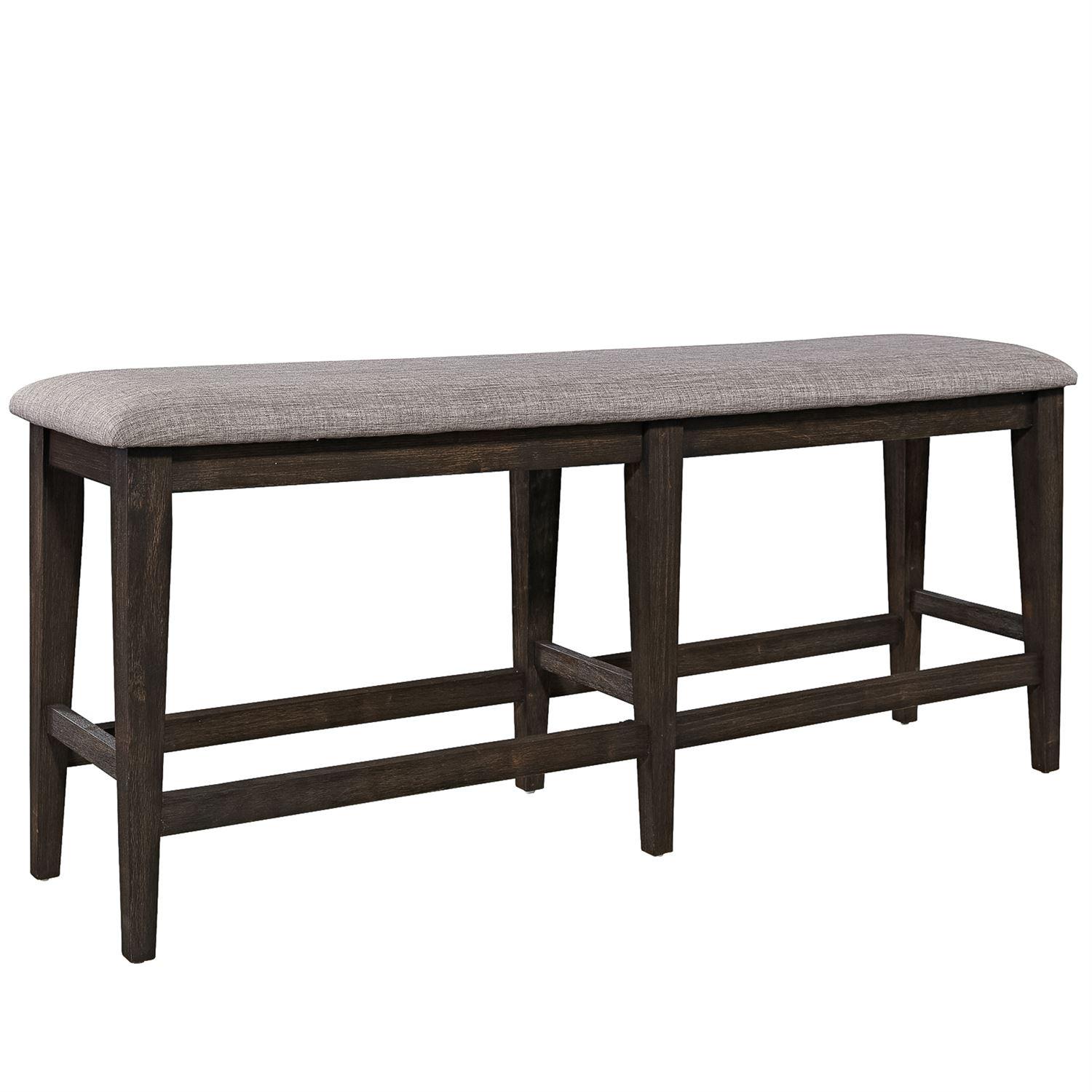 

    
Dark Chestnut Finish Wood Counter Bench 152-C900125B Liberty Furniture

