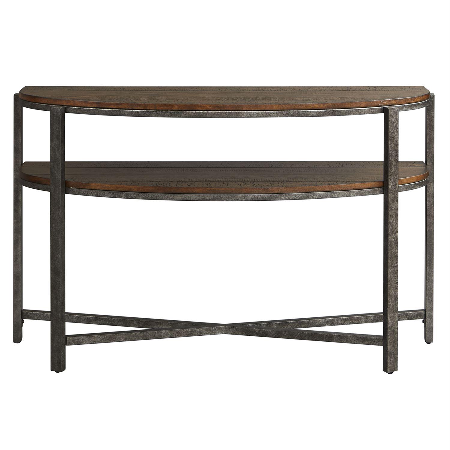 

    
Rustic Brown Wood Console Table Breckinridge (348-OT) Liberty Furniture

