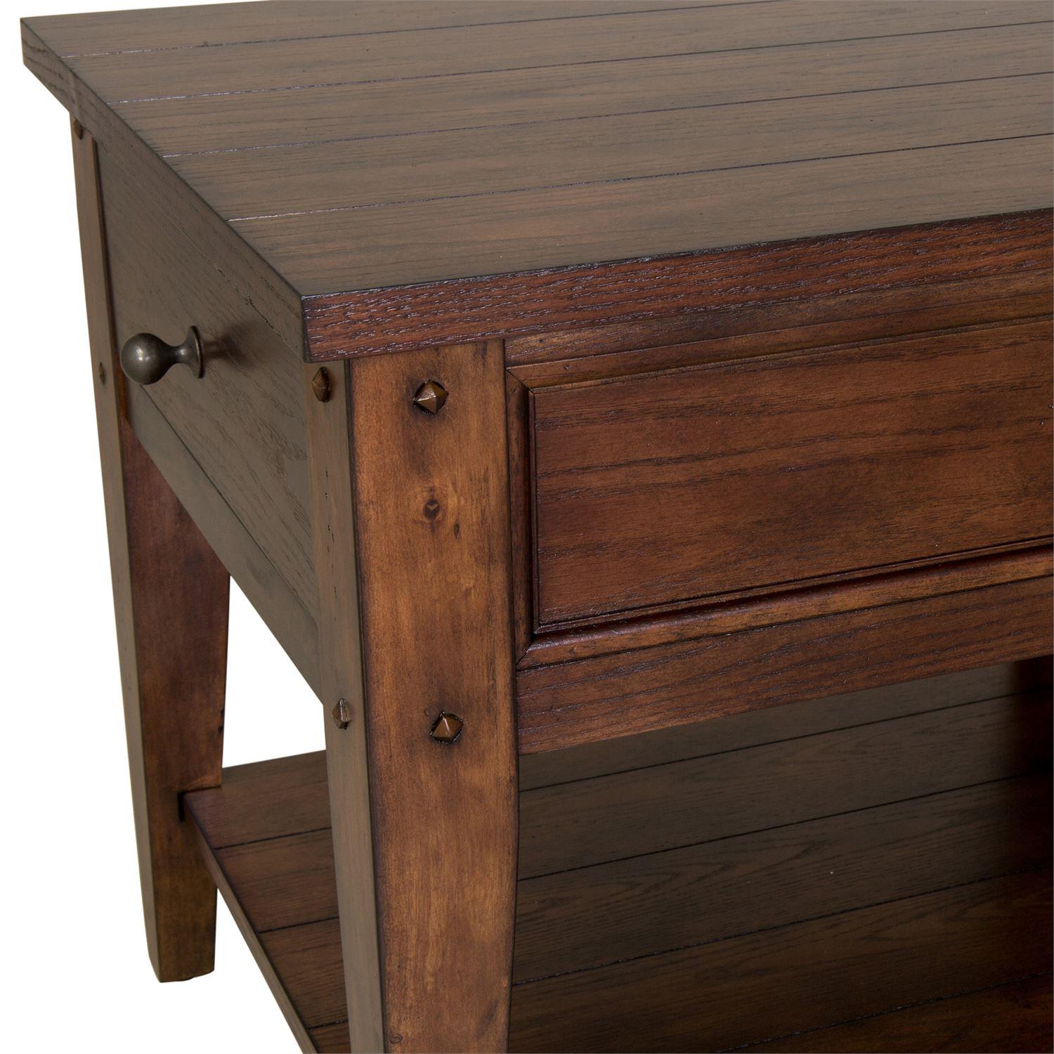 

                    
Liberty Furniture Lake House  (210-OT) End Table End Table Brown  Purchase 
