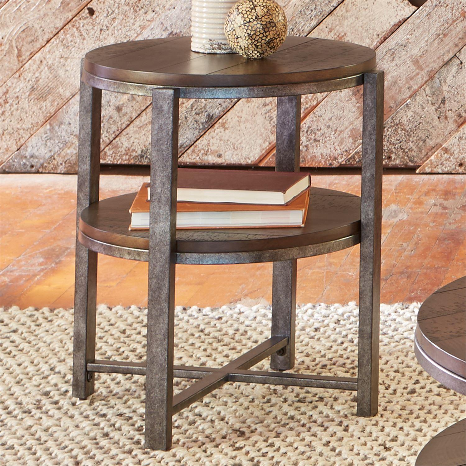 Rustic End Table Breckinridge  (348-OT) End Table 348-OT1020 in Brown 