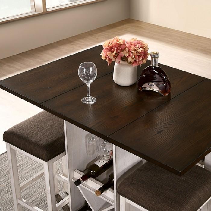 

    
CM3168BR-PT Furniture of America Counter Height Table
