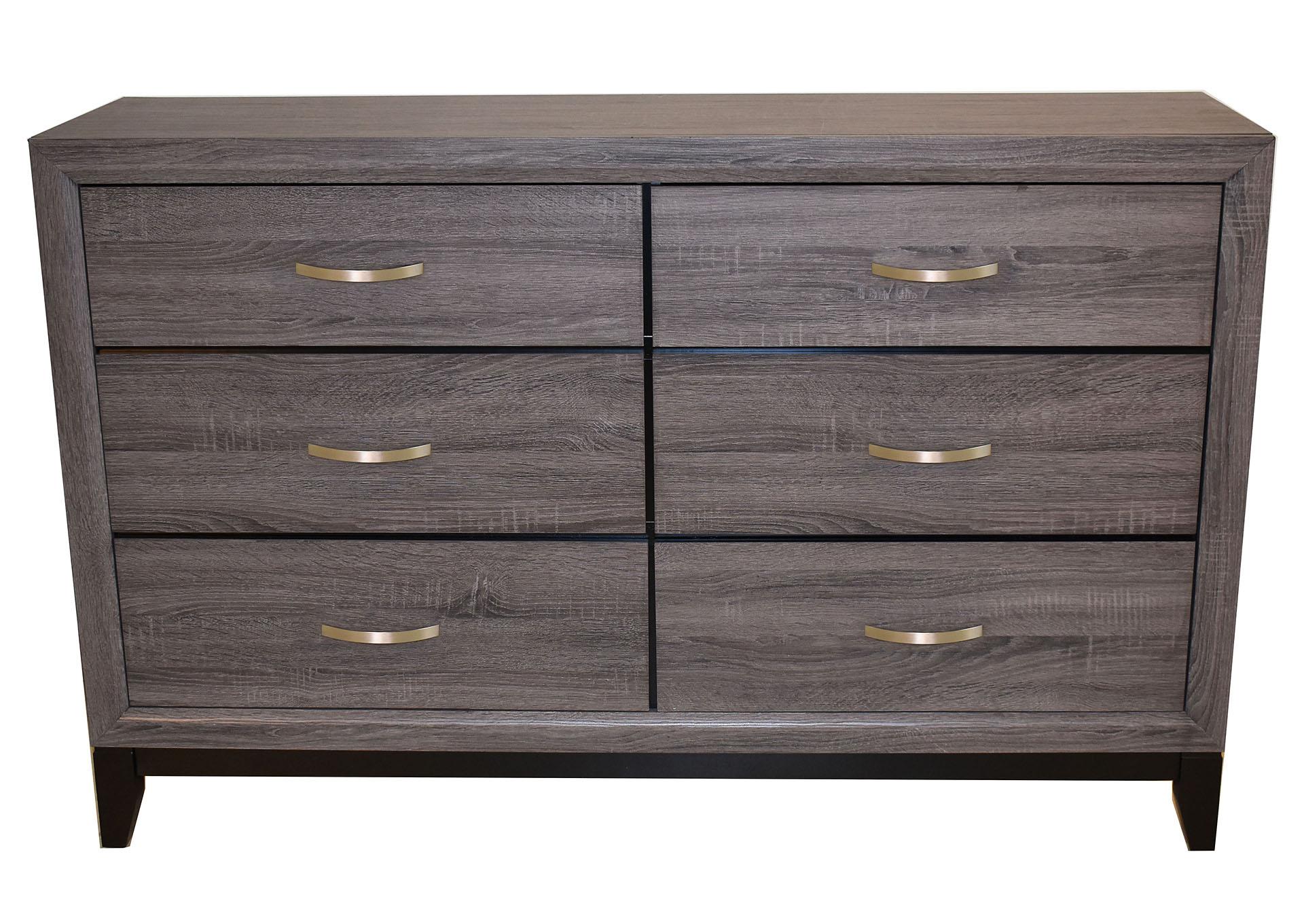 Contemporary, Modern Dresser HUDSON GHF-808857665805 in Gray 