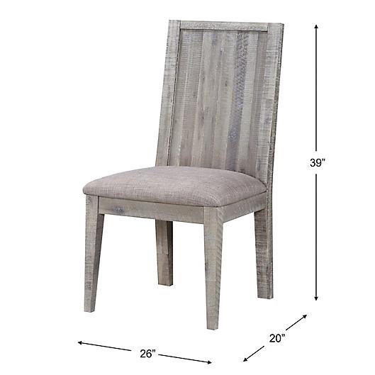 

    
Modus Furniture ALEXANDRA Dining Chair Set Latte/Light Grey 5RS363B-2PC
