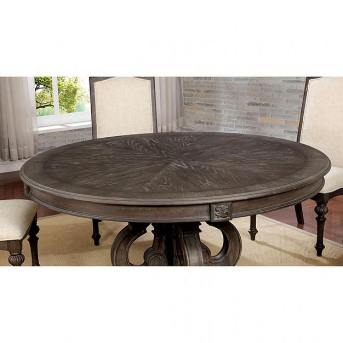 

    
Furniture of America CM3150RT-Set-5 Arcadia Dining Table Set Rustic Brown CM3150RT-5PC

