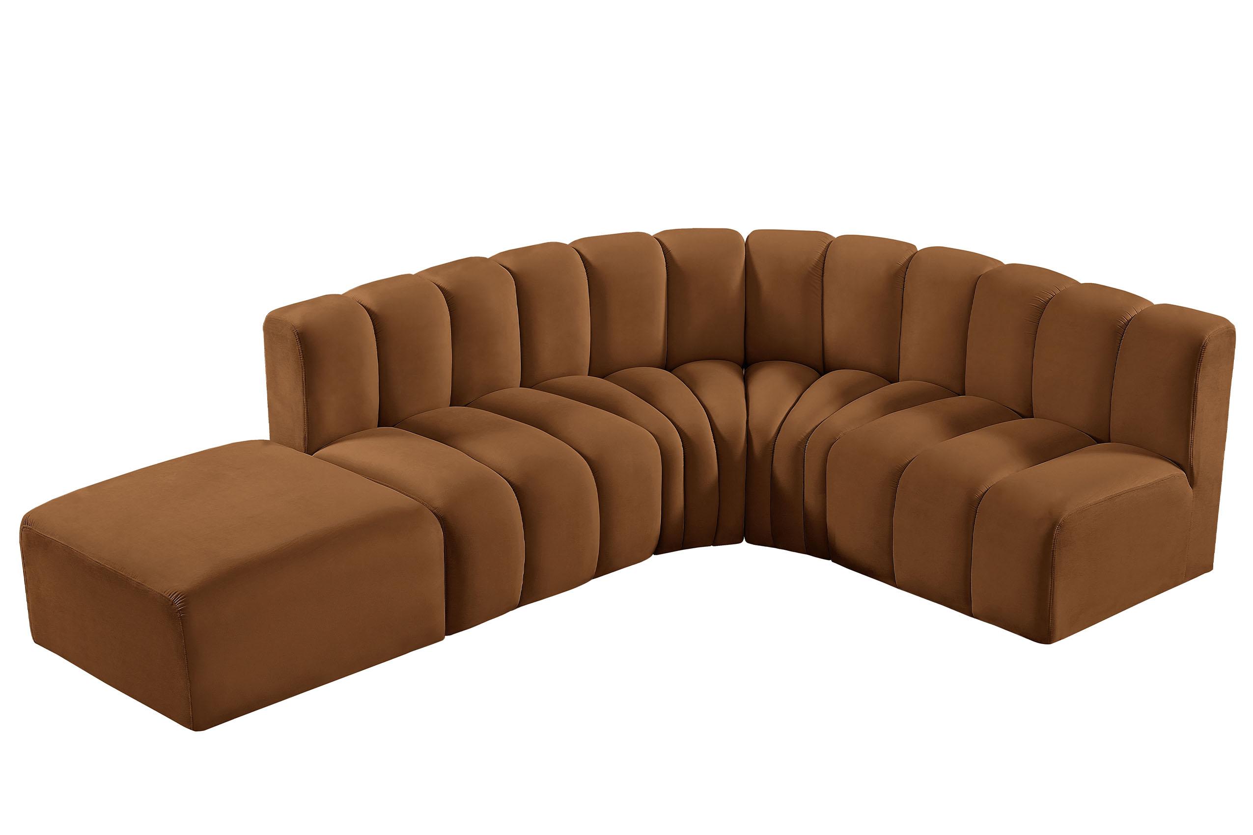 

    
103Saddle-S5C Meridian Furniture Modular Sectional Sofa
