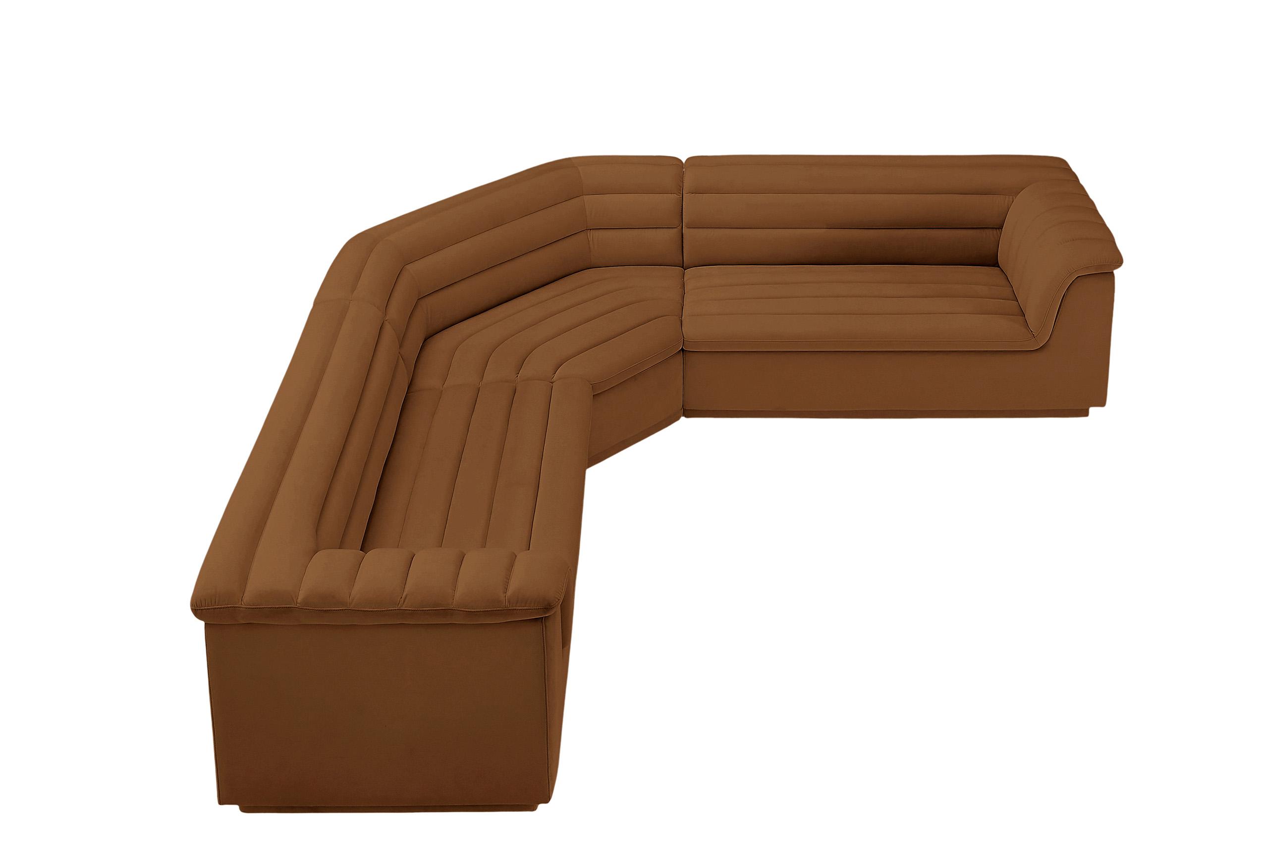 

        
Meridian Furniture CASCADE 194Saddle-Sectional Modular Sectional Saddle Velvet 94308304816
