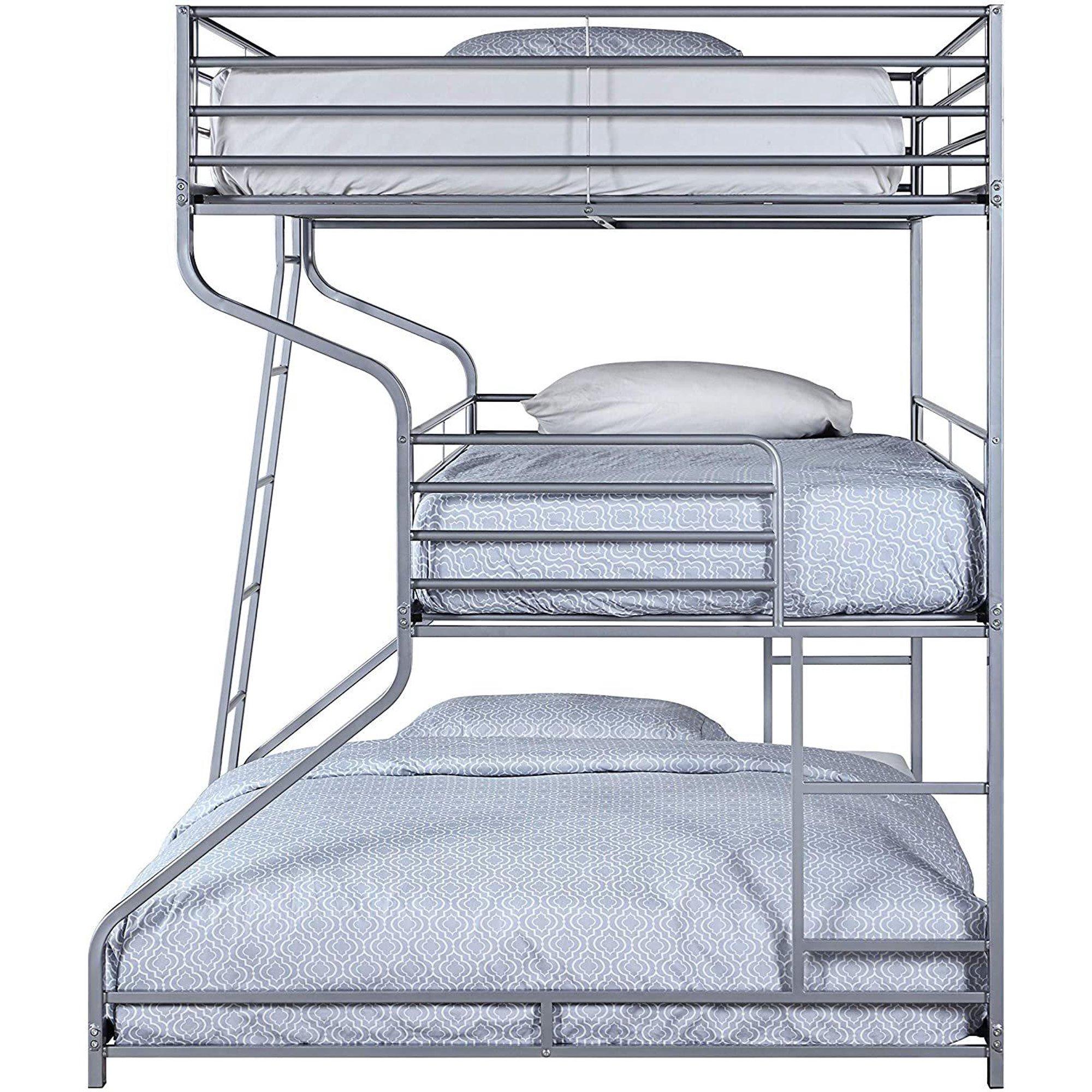 

                    
Acme Furniture Caius II Twin/Full/Queen Bunk Bed Silver  Purchase 
