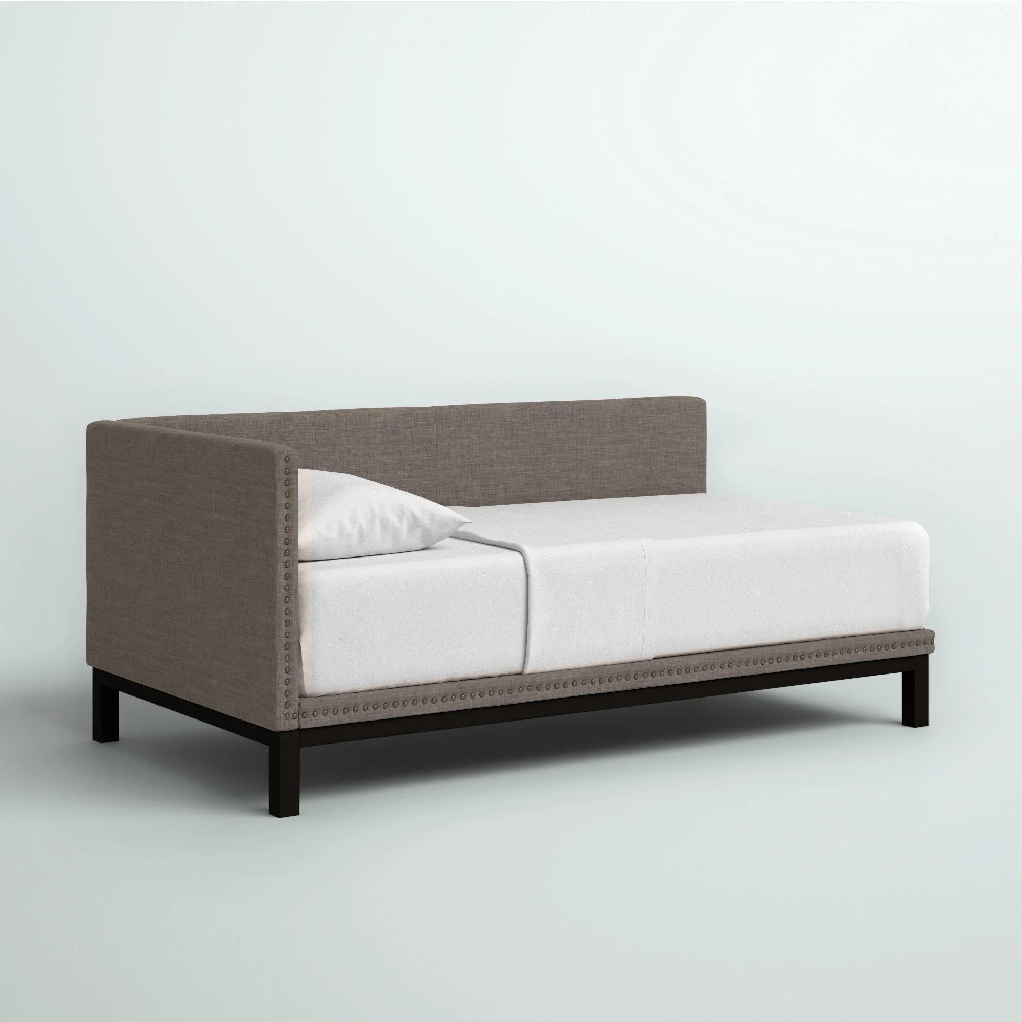 

    
Simple Beige Linen Daybed Yinbella 39715 by Acme
