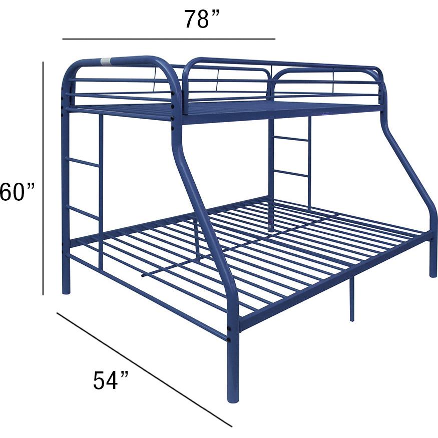 

                    
Acme Furniture Tritan Twin/Full Bunk Bed Blue  Purchase 
