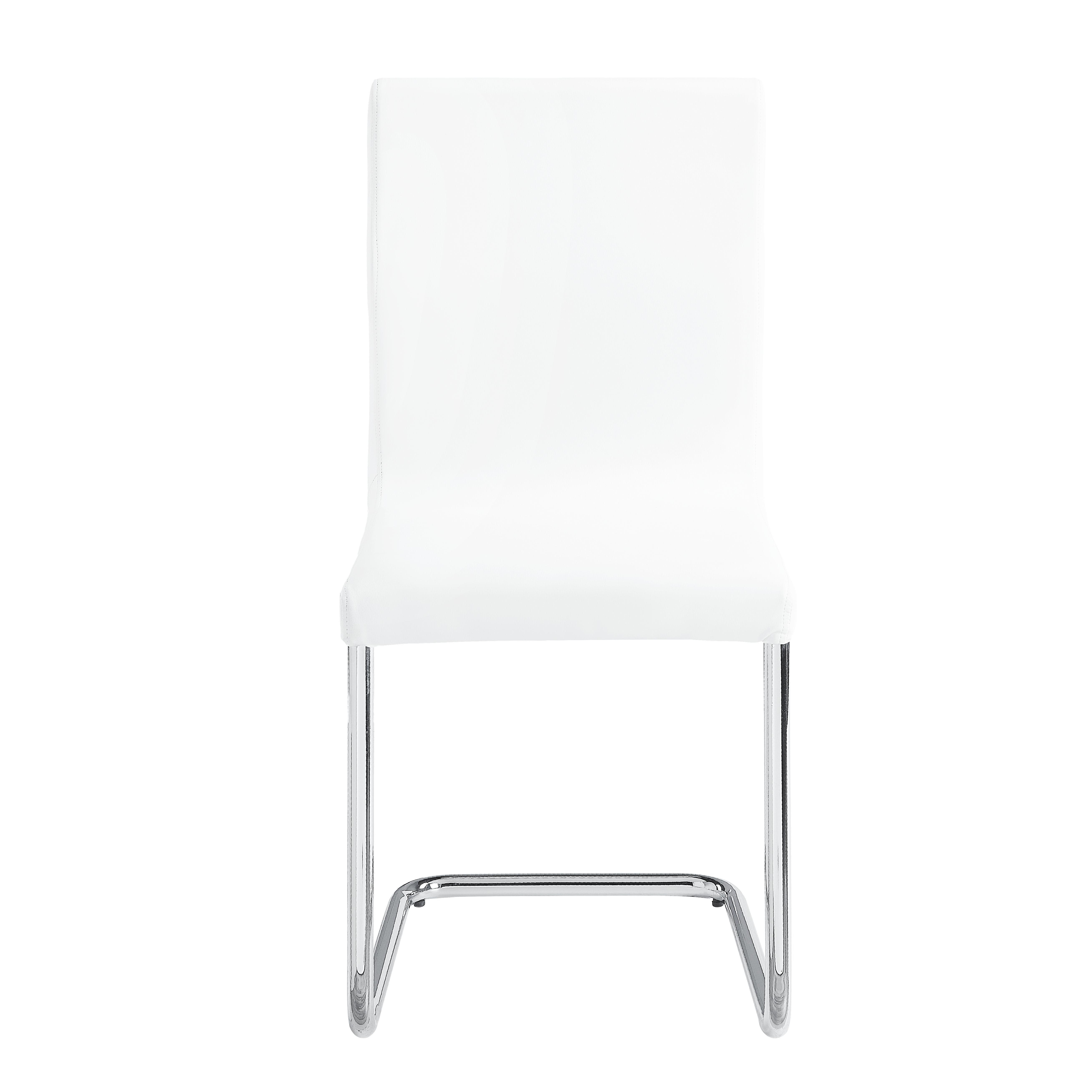 

    
DN00732-5pcs Simple High Gloss White Dining Table + 4x Chairs by Acme Palton DN00732-5pcs
