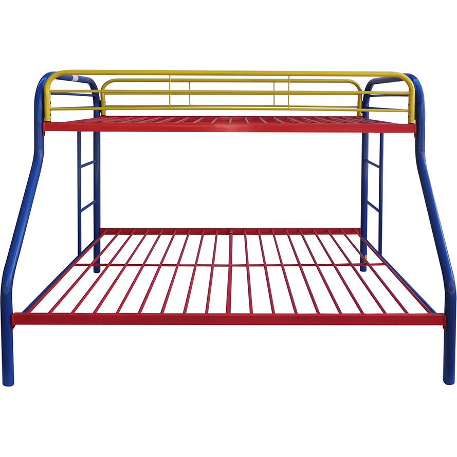 

    
Acme Furniture Tritan Twin/Full Bunk Bed Multi-Color Patterned 02053RNB
