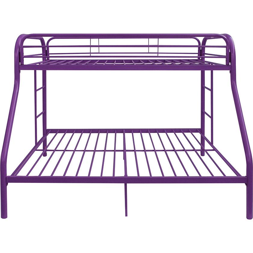 

    
Acme Furniture Tritan Twin/Full Bunk Bed Purple 02053PU
