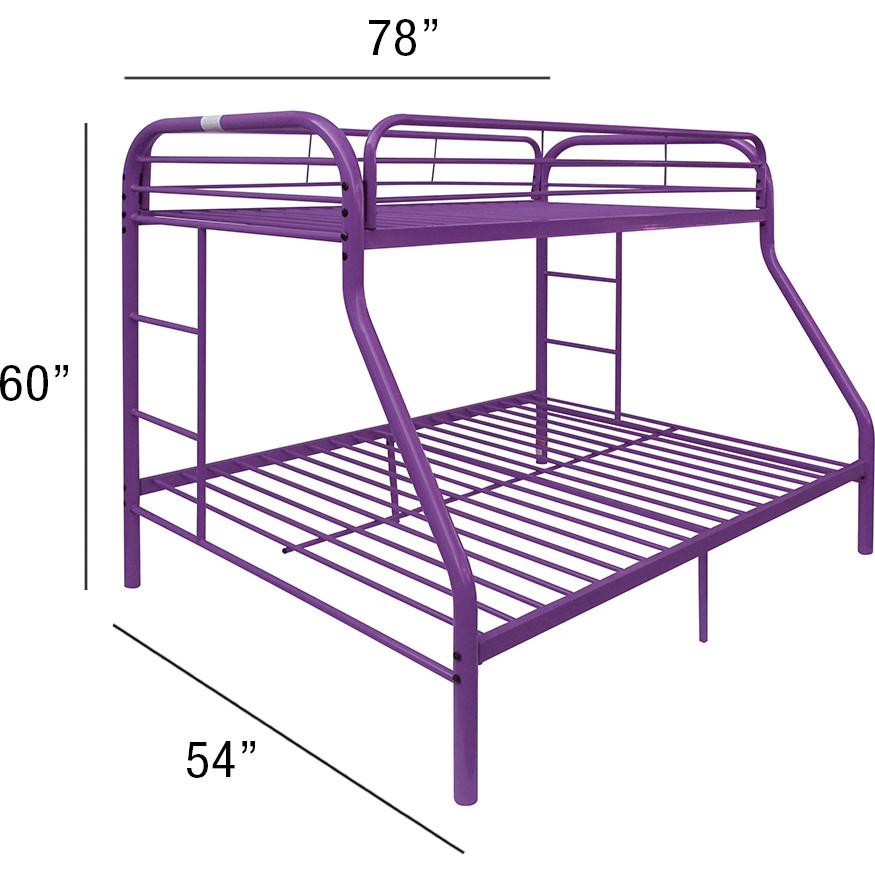 

                    
Acme Furniture Tritan Twin/Full Bunk Bed Purple  Purchase 
