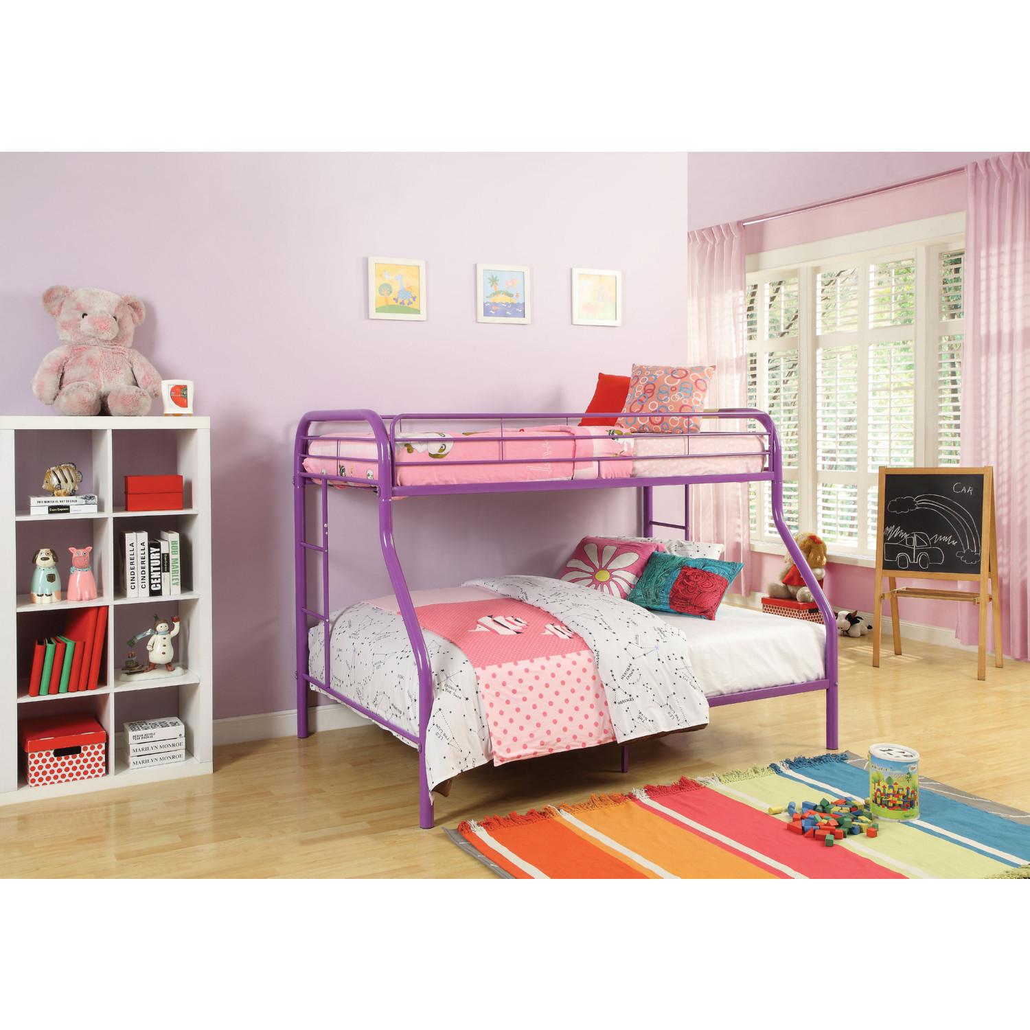 

    
02053PU Acme Furniture Twin/Full Bunk Bed
