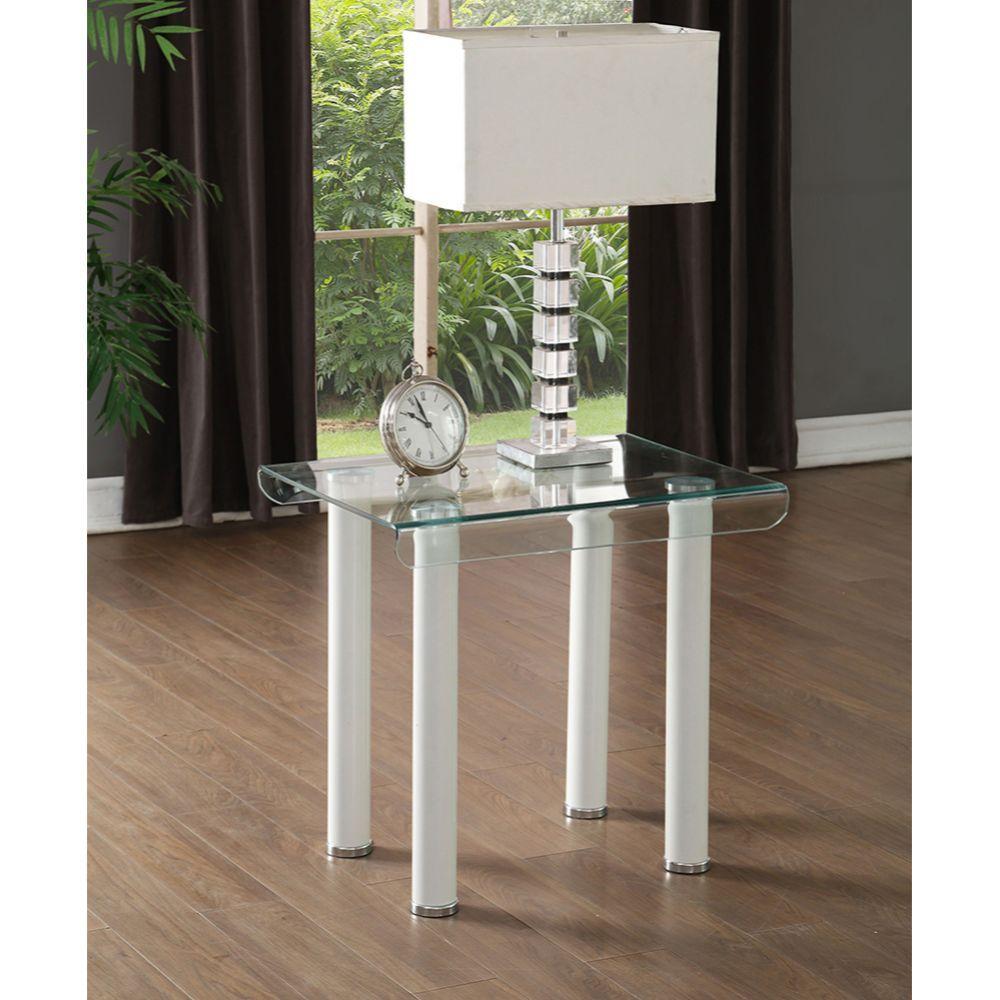 

                    
Acme Furniture Gordie End Table White  Purchase 

