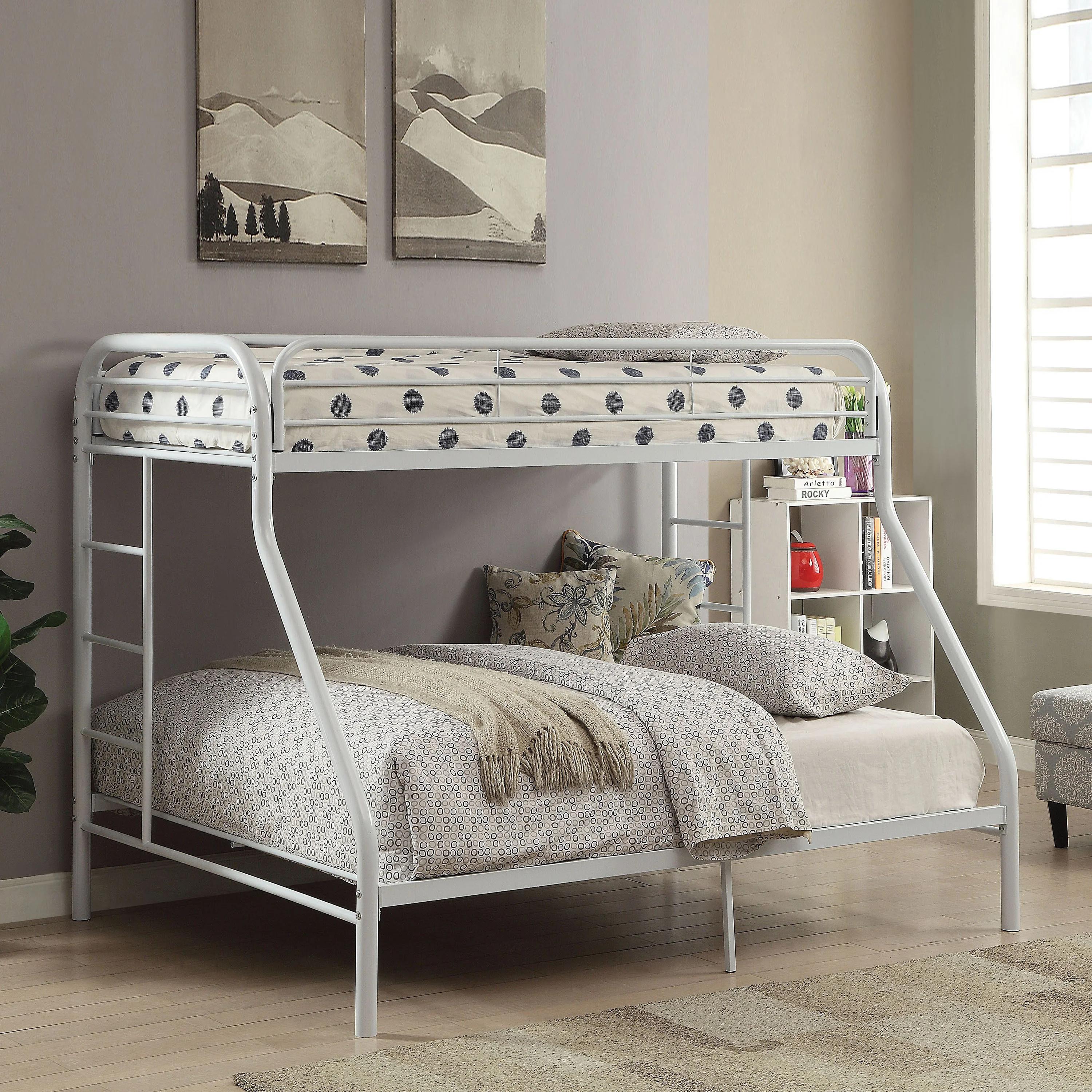 

    
02053WH Acme Furniture Twin/Full Bunk Bed
