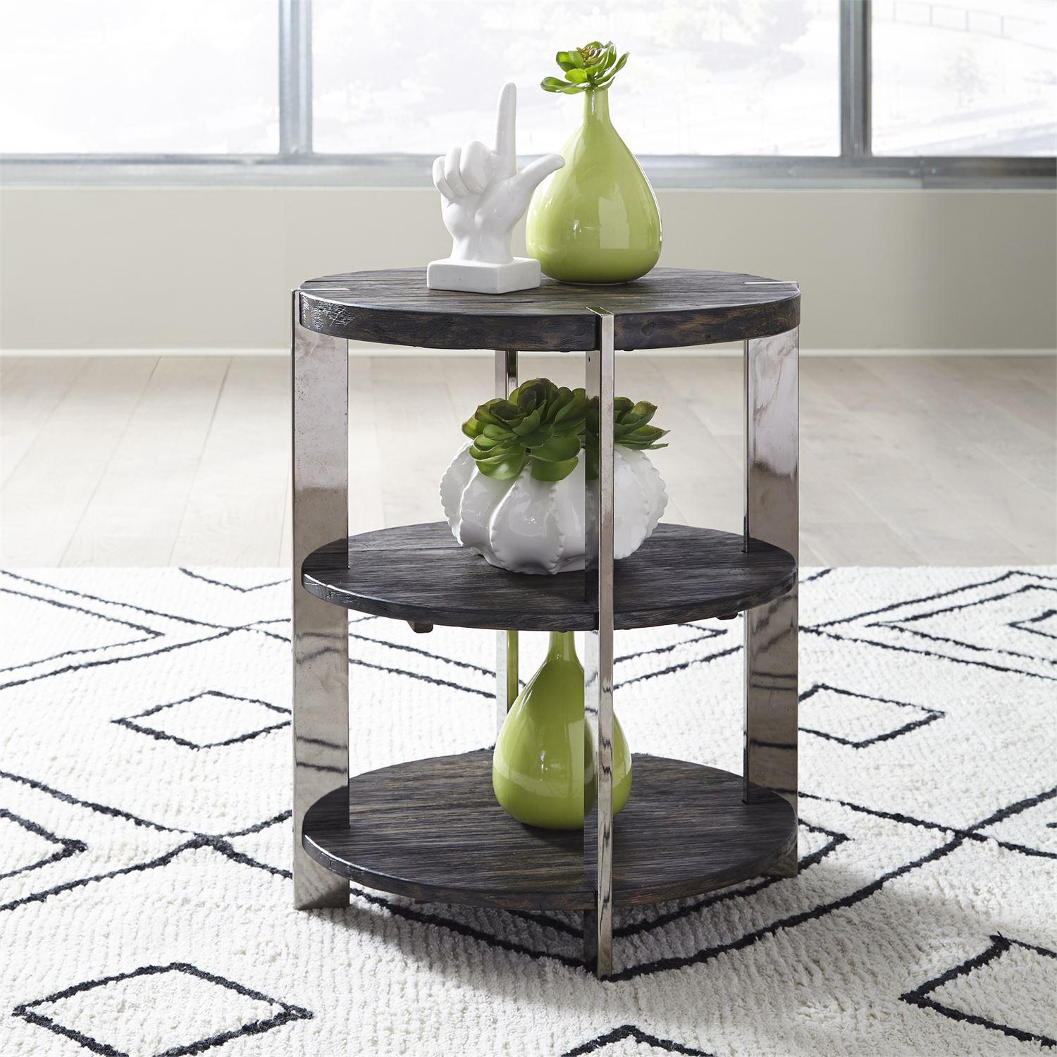 Solids End Table Paxton  (801-OT) End Table 801-OT1021 in Gray 
