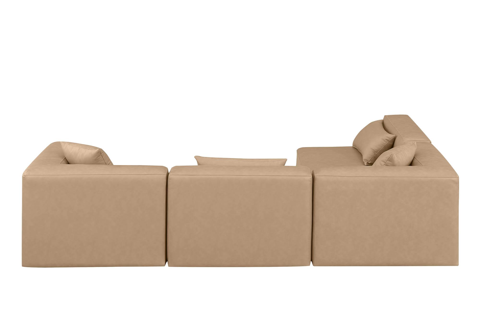 

    
668Tan-Sec4B Meridian Furniture Modular Sectional Sofa
