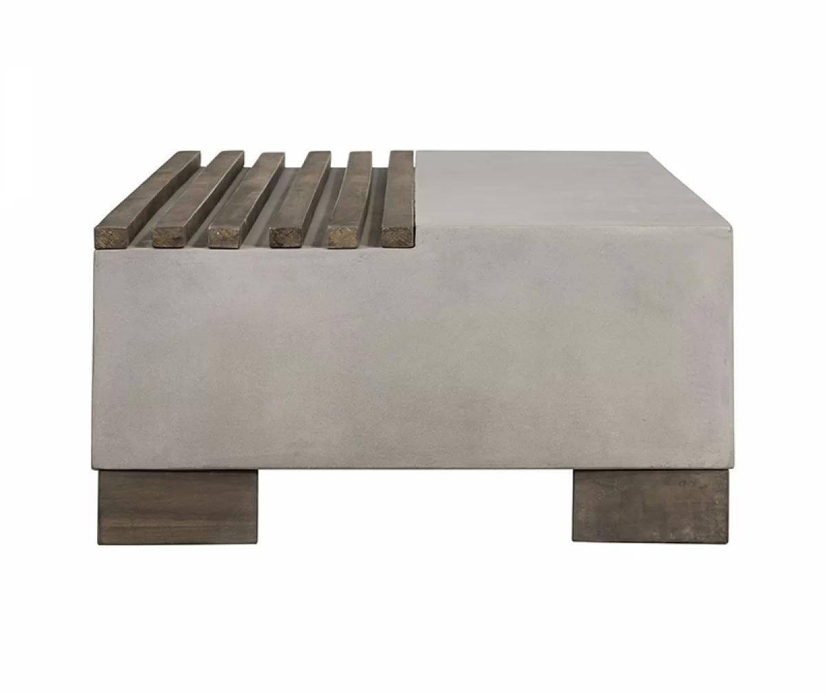 

    
Tan & Gray Concrete Square Coffee Table by VIG Delaware VGLBRIVI-CF85-01
