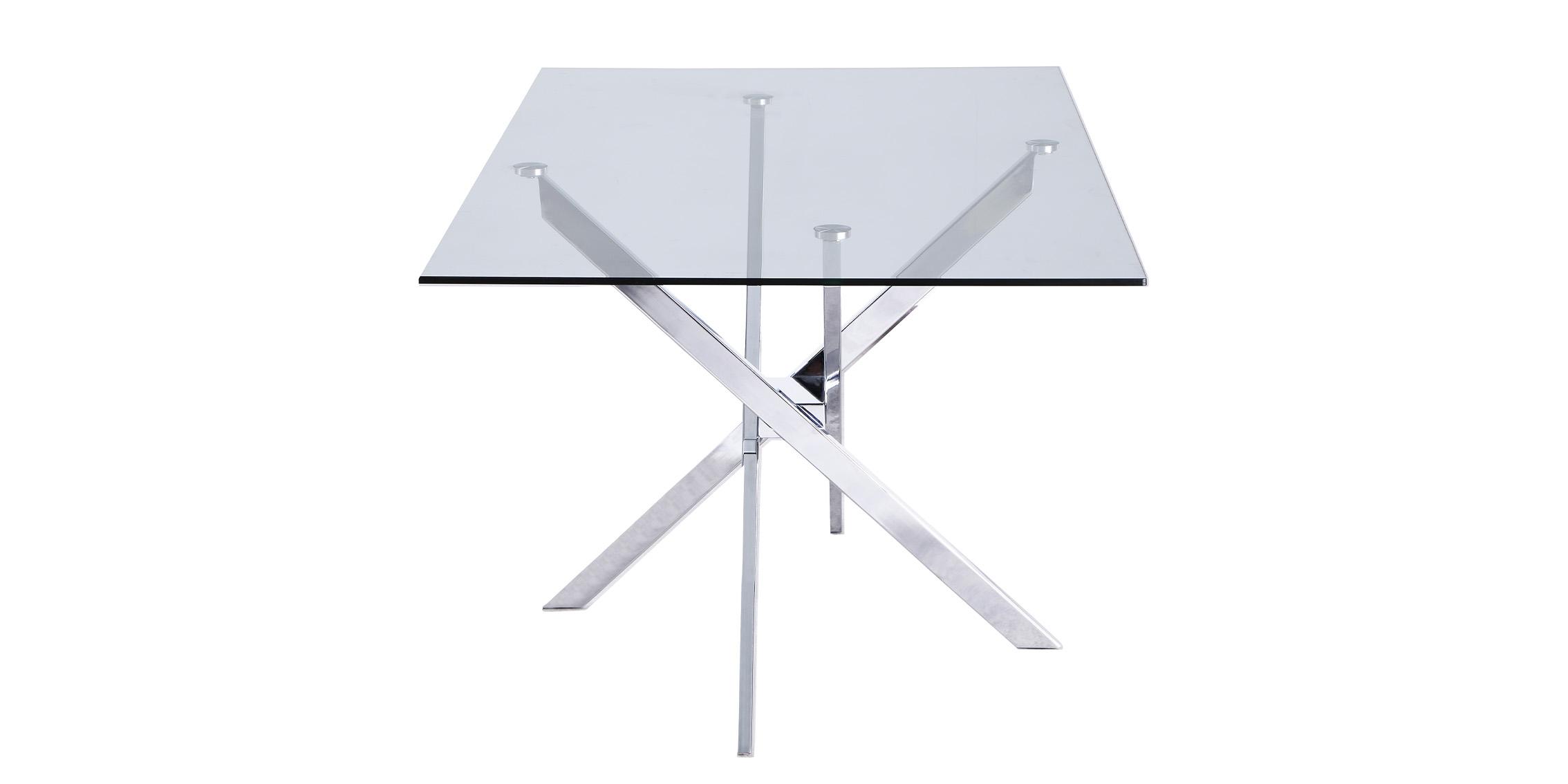 

        
Meridian Furniture XANDER 901-T Dining Table Chrome  704831406672
