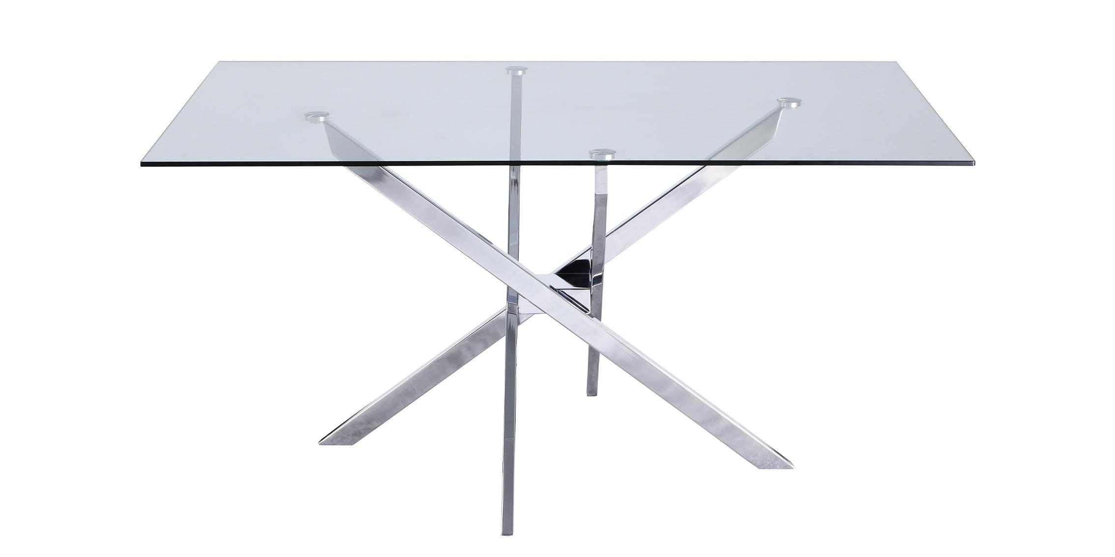 

    
Meridian Furniture XANDER 901-T Dining Table Chrome 901-T

