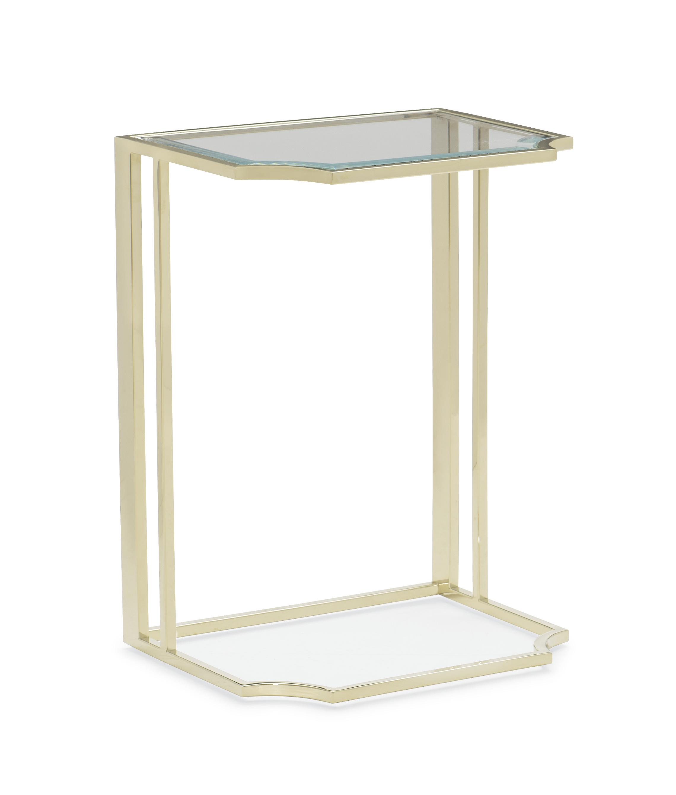 

    
Caracole SHORT AND SWEET End Table Clear/Gold CLA-017-421
