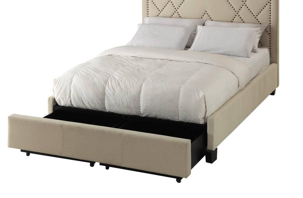 

                    
Modus Furniture VIENNE STORAGE Storage Bed Neutral Linen Purchase 
