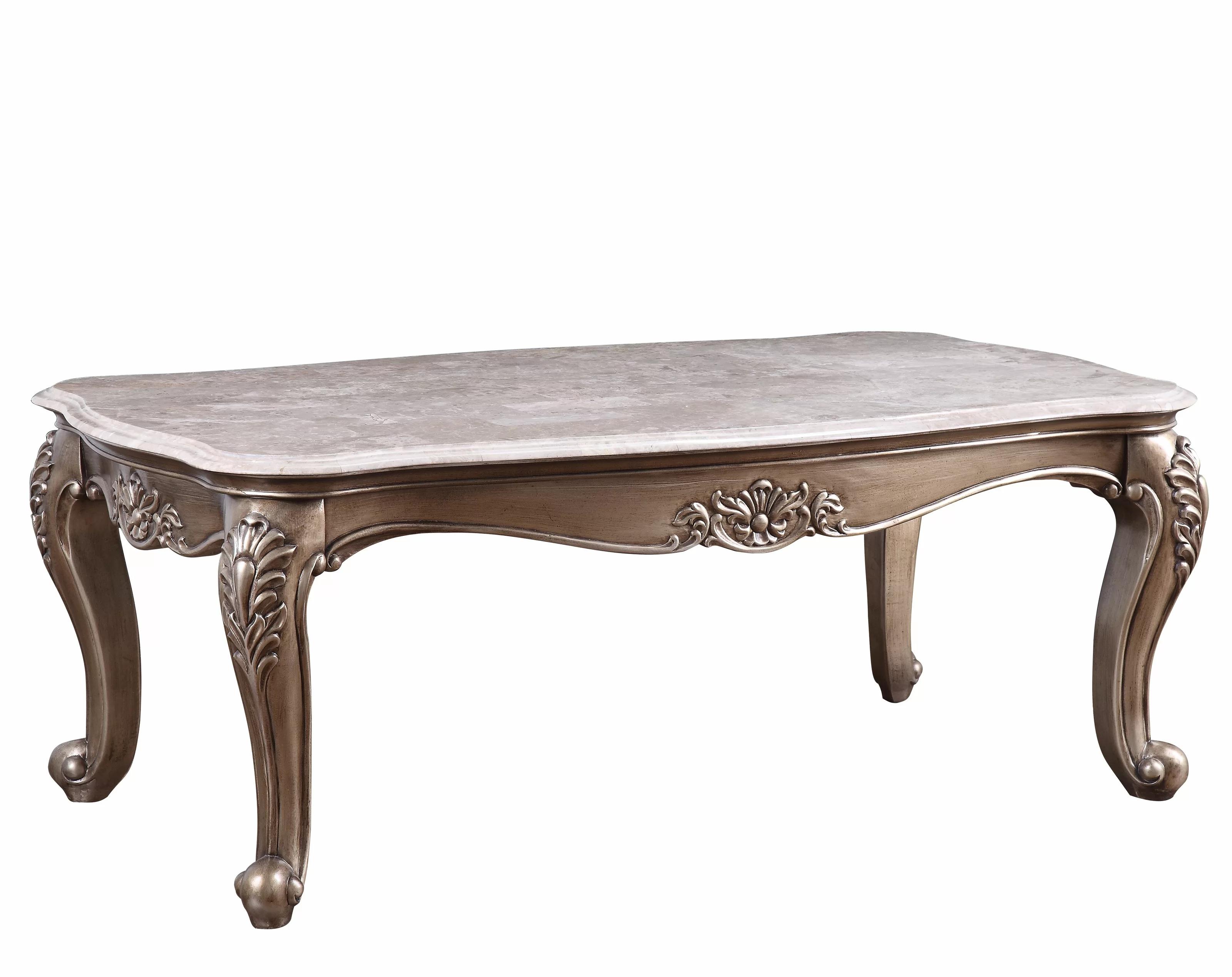 Traditional,  Vintage Coffee Table Jayceon 84865 in Champagne 