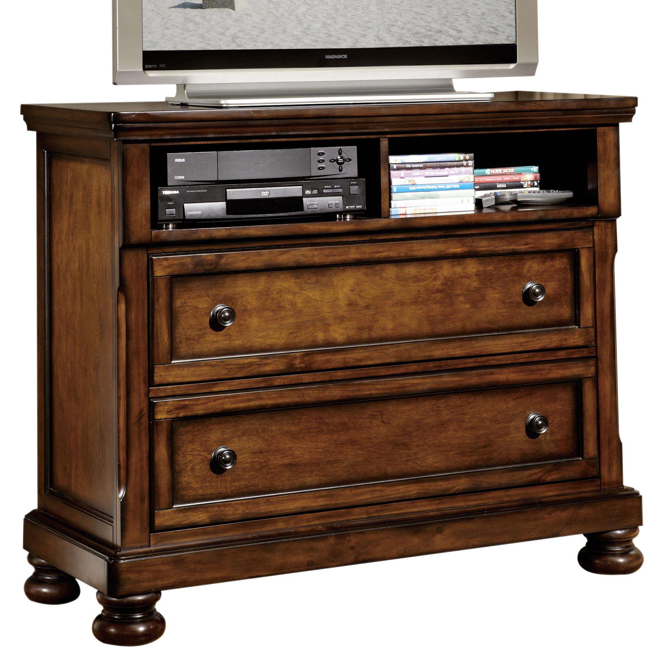 Traditional TV Chest 2159-11 Cumberland 2159-11 in Cherry 