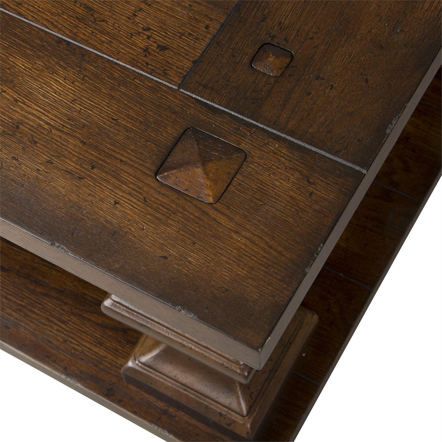 

    
231-OT1010 Traditional Brown Wood Coffee Table Sedona (231-OT) Liberty Furniture
