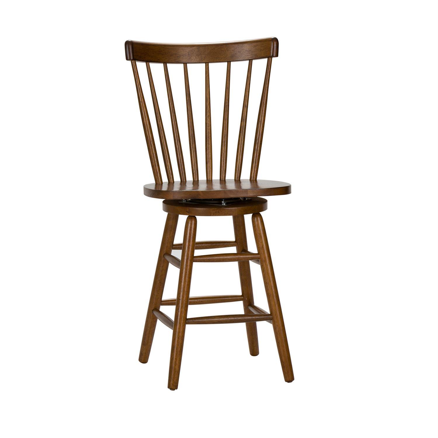 Traditional Counter Chair Creations II  (38-CD) Counter Chair 38-B1724 in Brown 