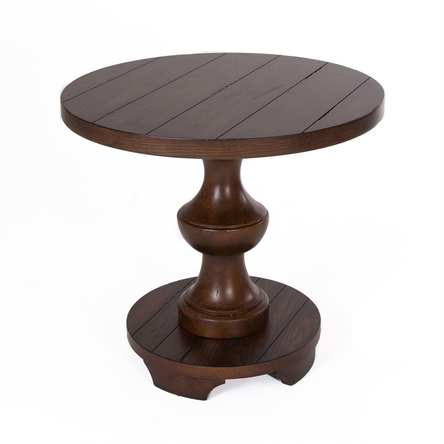 

    
Traditional Brown Wood End Table Sedona (231-OT) Liberty Furniture
