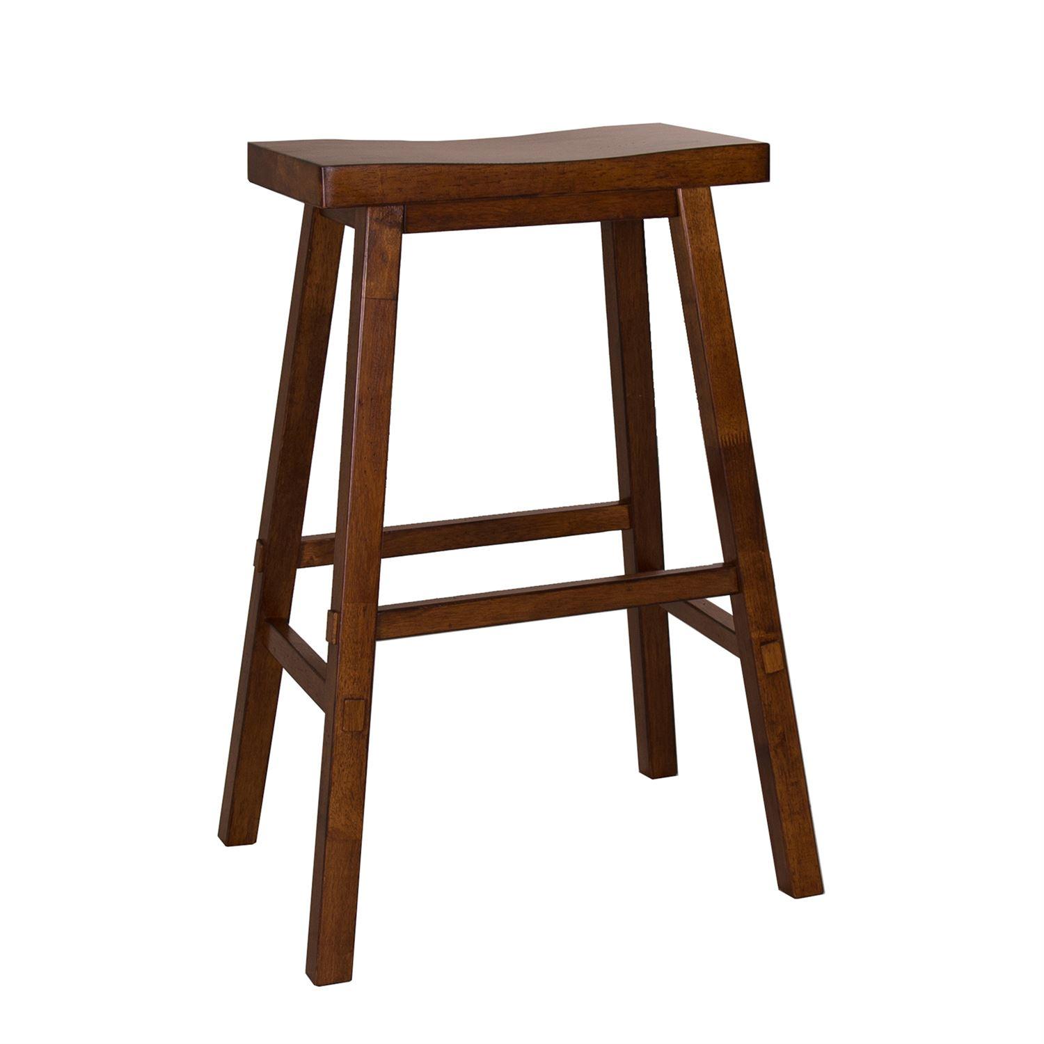 Traditional Stool Creations II  (38-CD) Stool 38-B1830 in Brown 