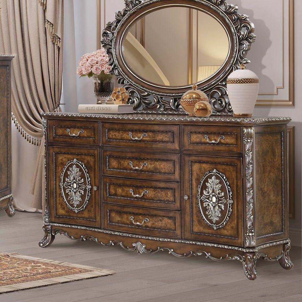 Acme Furniture Devany Dresser With Mirror 2PCS BD03065-D-2PCS Dresser With Mirror