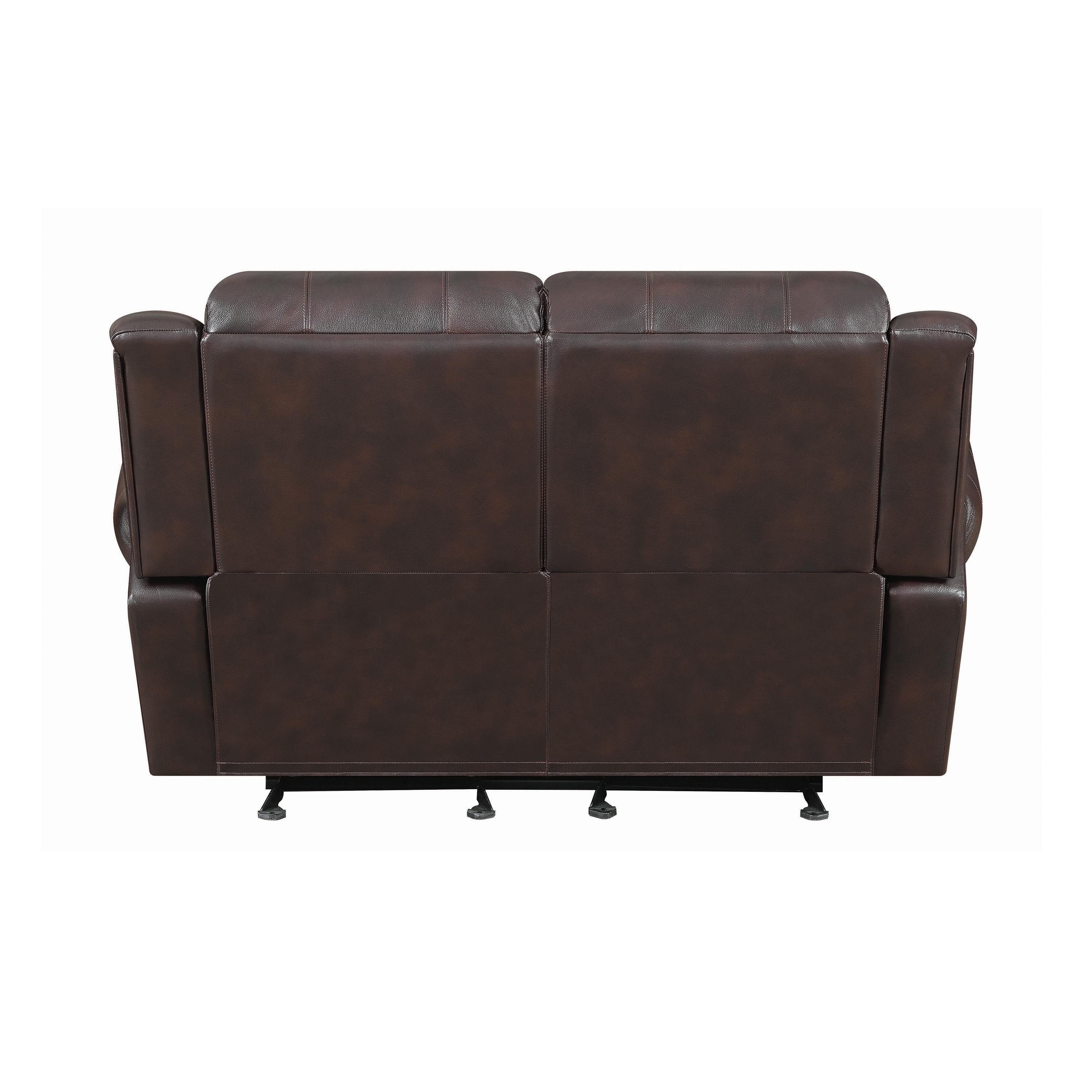 

    
 Photo  Traditional Dark Brown Leather Living Room Set 2pcs Coaster 650161-S2 Sir Rawlinson
