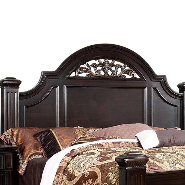 

                    
Furniture of America CM7129-CK Syracuse Panel Bed Dark Walnut  Purchase 
