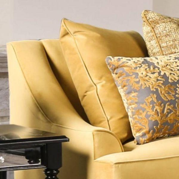 

    
SM2201-SF Gold & Gray Fabric Sofa VISCONTTI SM2201-SF Furniture of America Traditional
