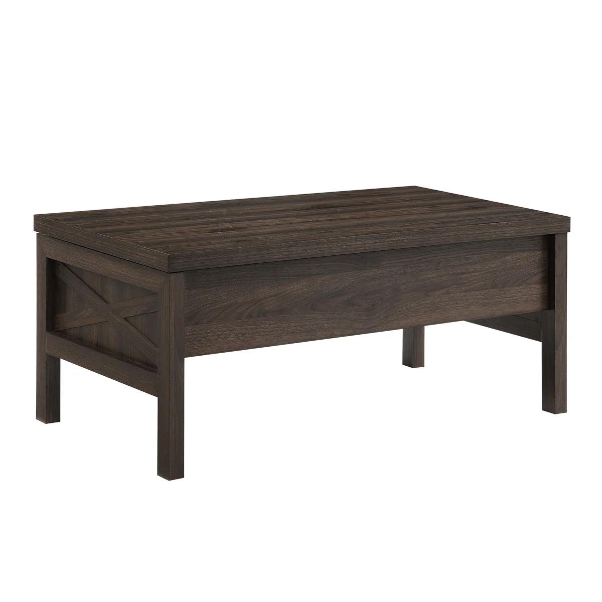 

    
Traditional Walnut Finish Coffee Table by Acme Harel LV00446
