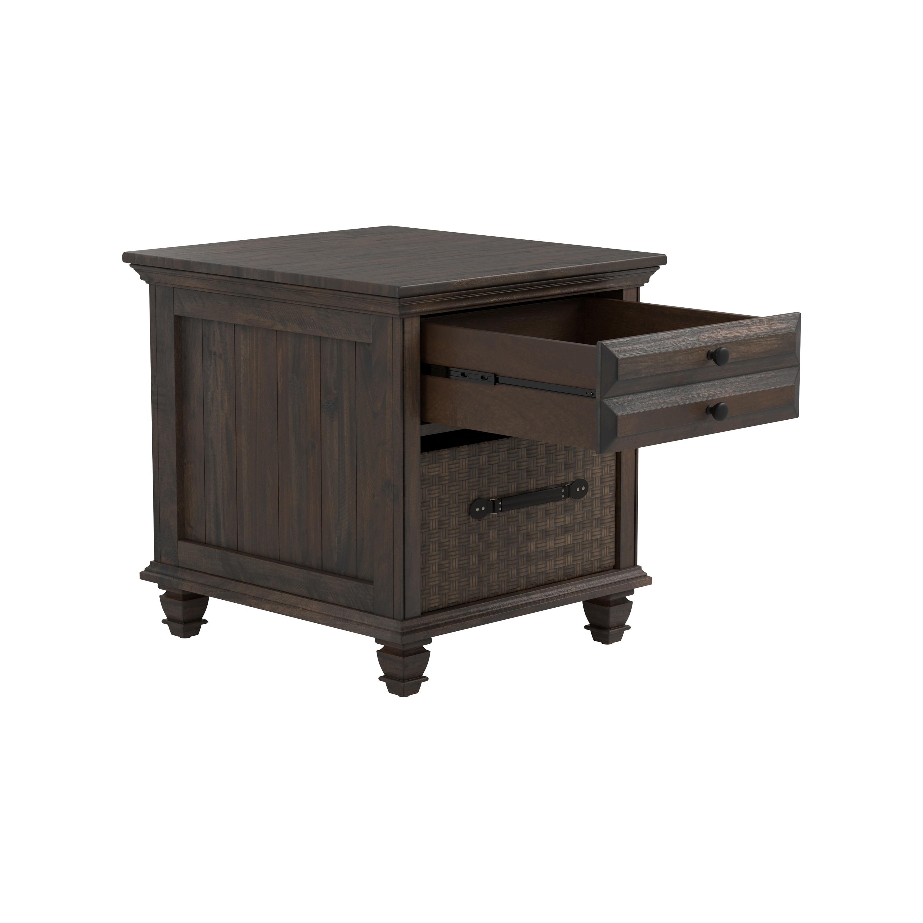 

    
Coaster 724057 End Table Brown 724057

