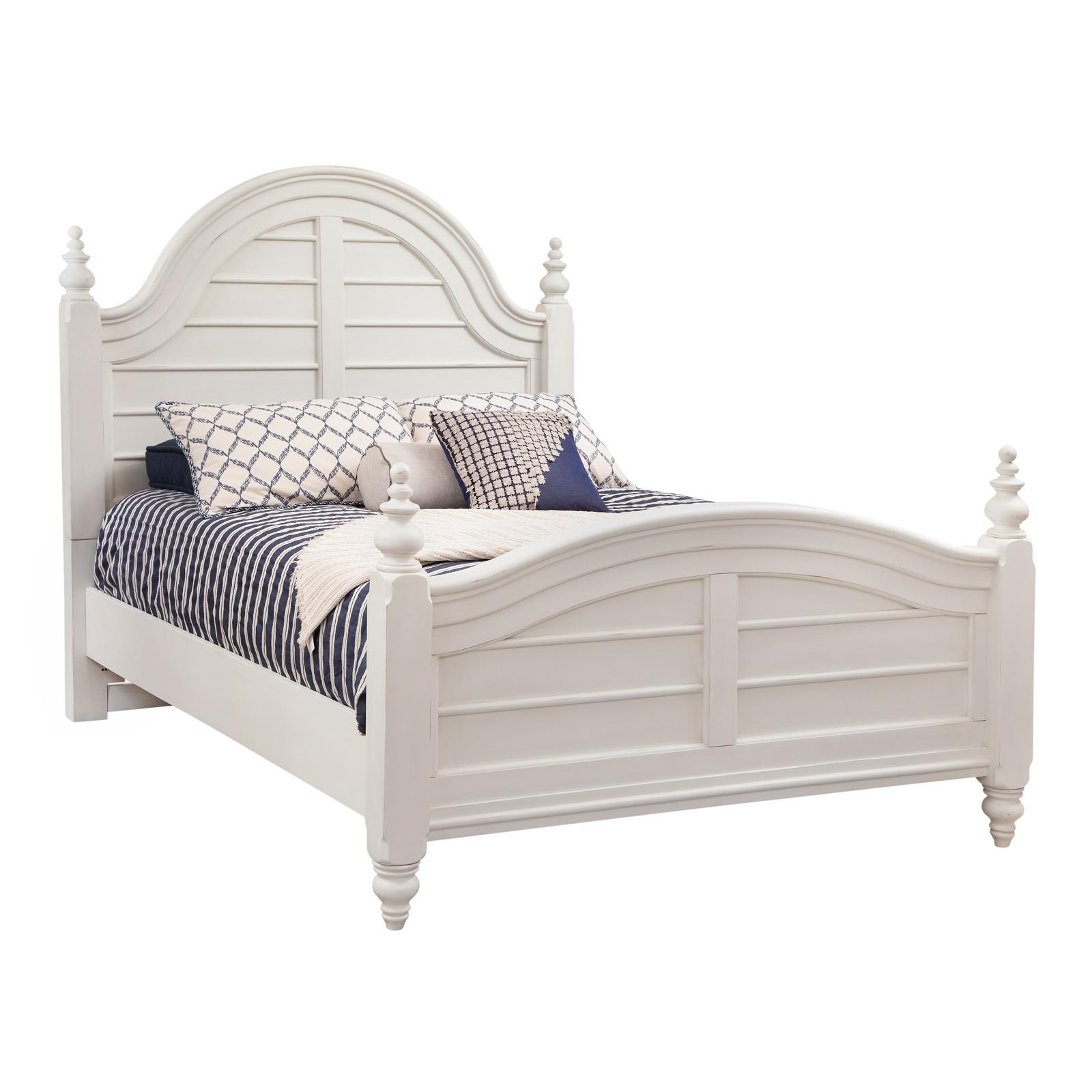 

    
Traditional White Queen Panel Bed Rodanthe 3910-50PNPN American Woodcrafters
