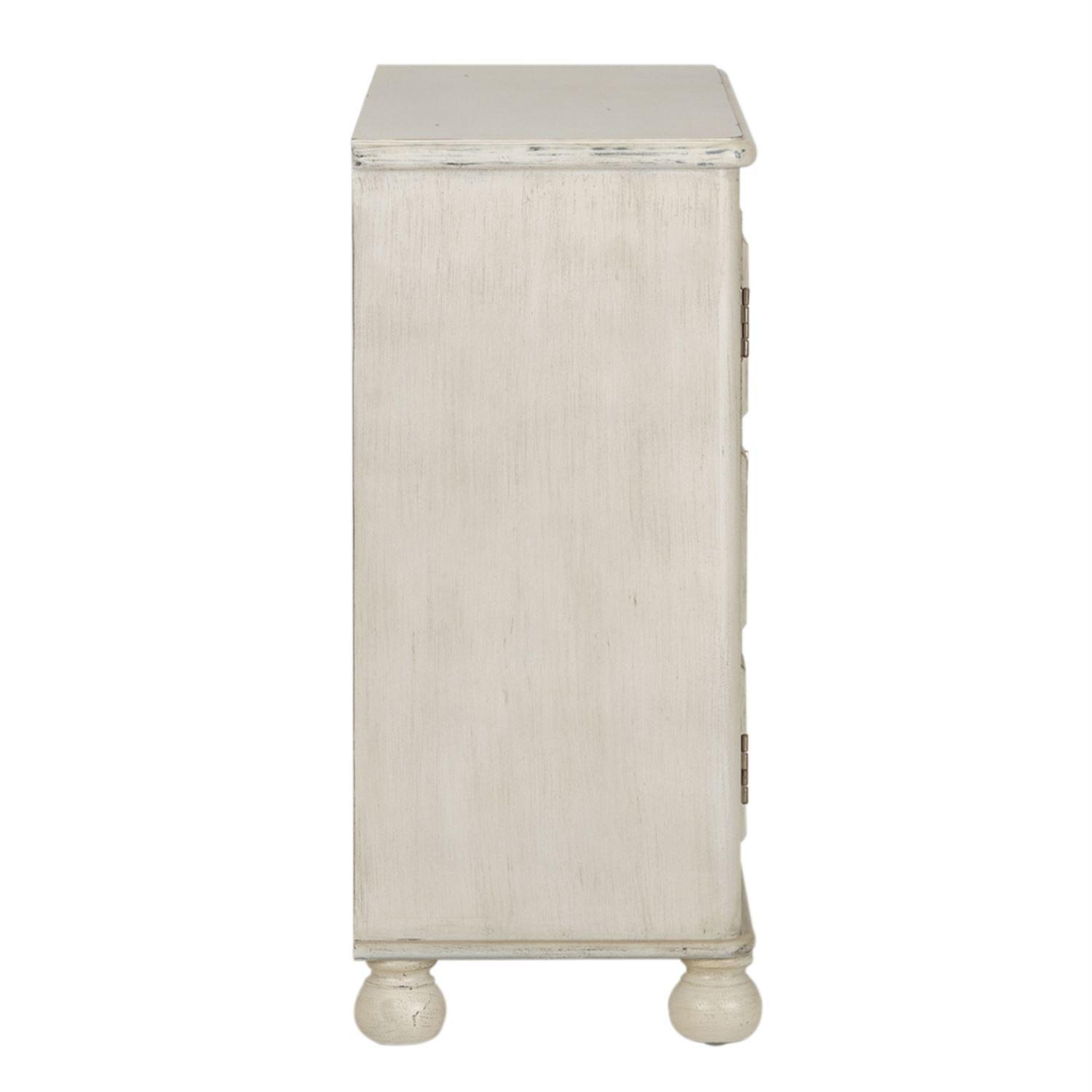 

                    
Liberty Furniture Kirkwood  (2004-AC) Console Table Cabinet White  Purchase 
